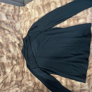 Green blouse Long sleeve turtleneck size L